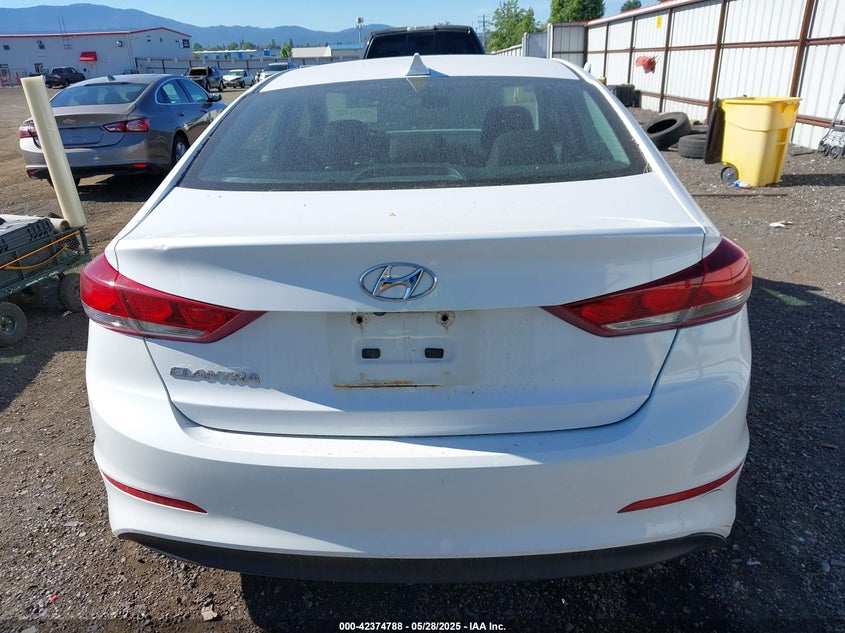 VIN 5NPD84LF7JH341207 2018 HYUNDAI ELANTRA SEL