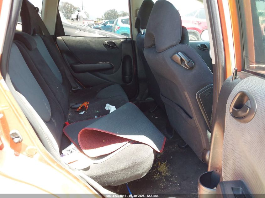 2008 Honda Fit Sport VIN: JHMGD38658S03524 Lot: 42374816