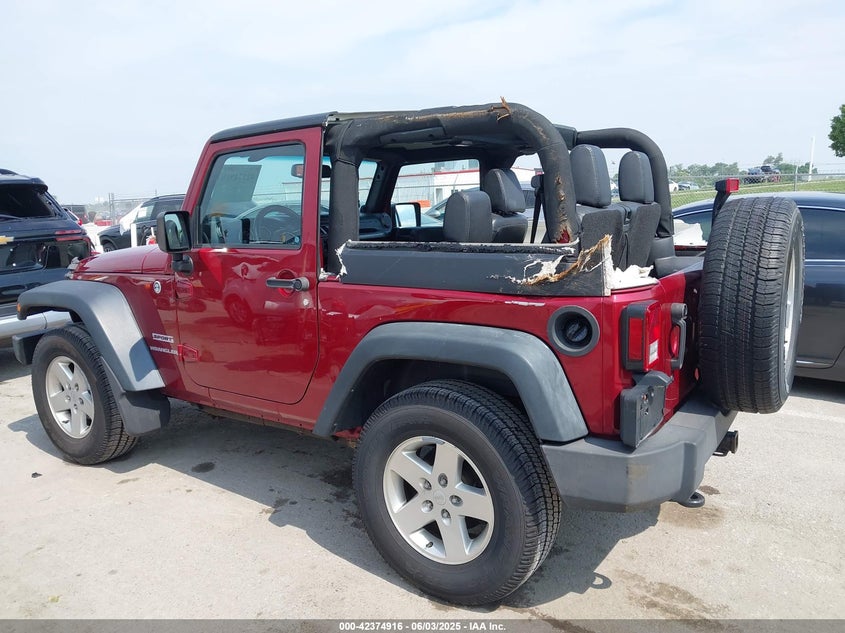 2013 JEEP WRANGLER / VIN: 1C4GJWAG0DL543850