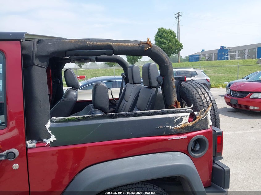 2013 JEEP WRANGLER / VIN: 1C4GJWAG0DL543850