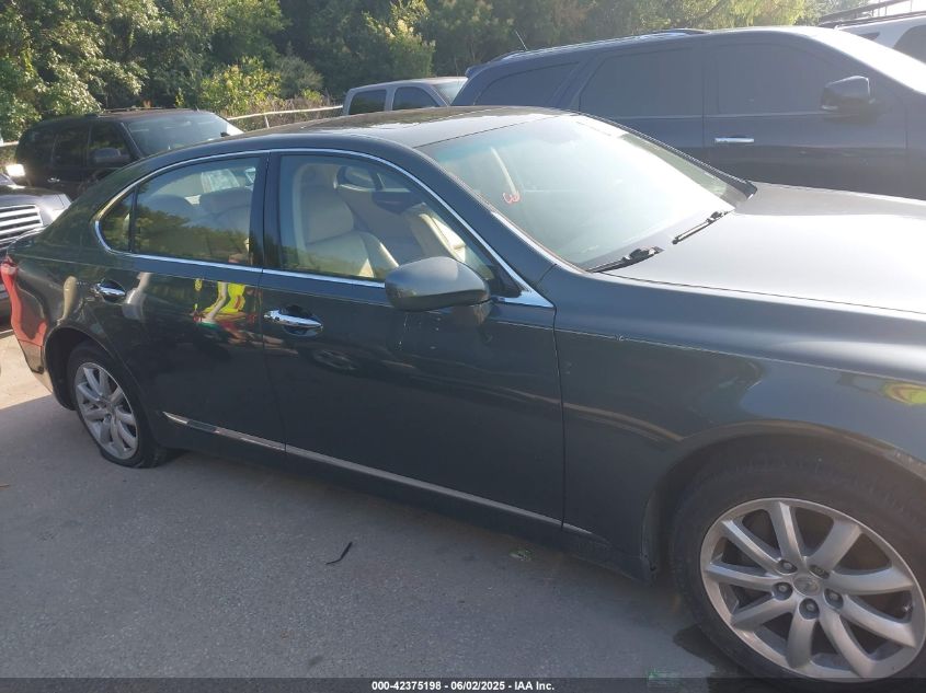 2007 Lexus Ls 460 L VIN: JTHGL46F575003643 Lot: 42375198