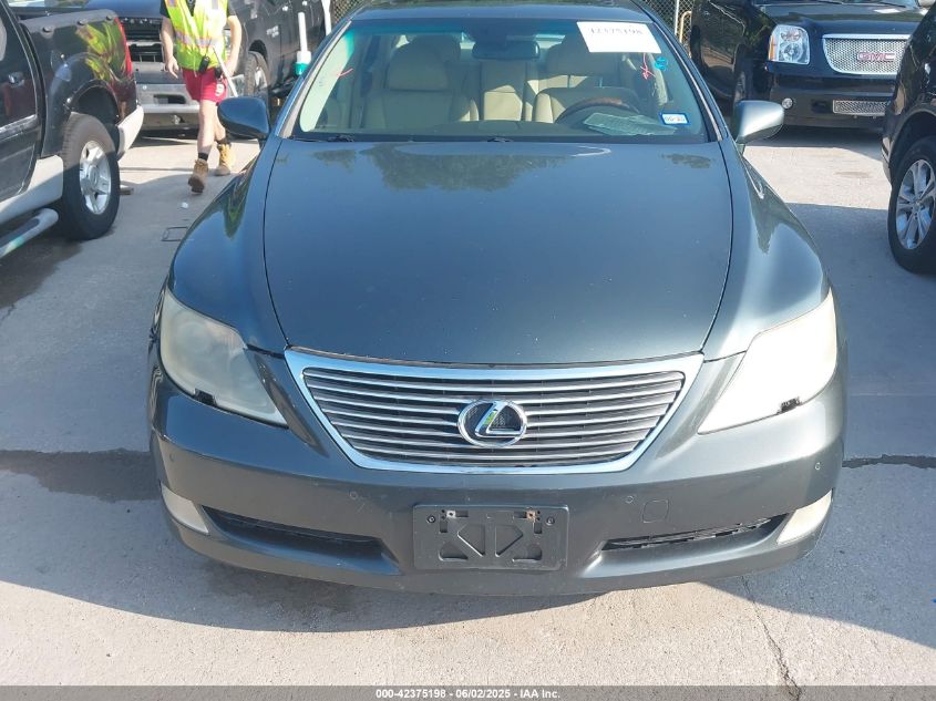 2007 Lexus Ls 460 L VIN: JTHGL46F575003643 Lot: 42375198