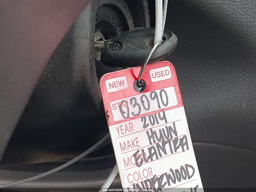 2014 Hyundai Elantra Se VIN: 5NPDH4AE6EH508138 Lot: 42375239