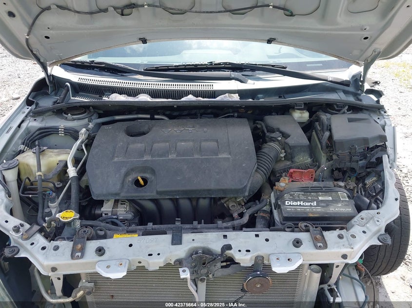 2011 TOYOTA COROLLA VIN: 2T1BU4EE9BC572332