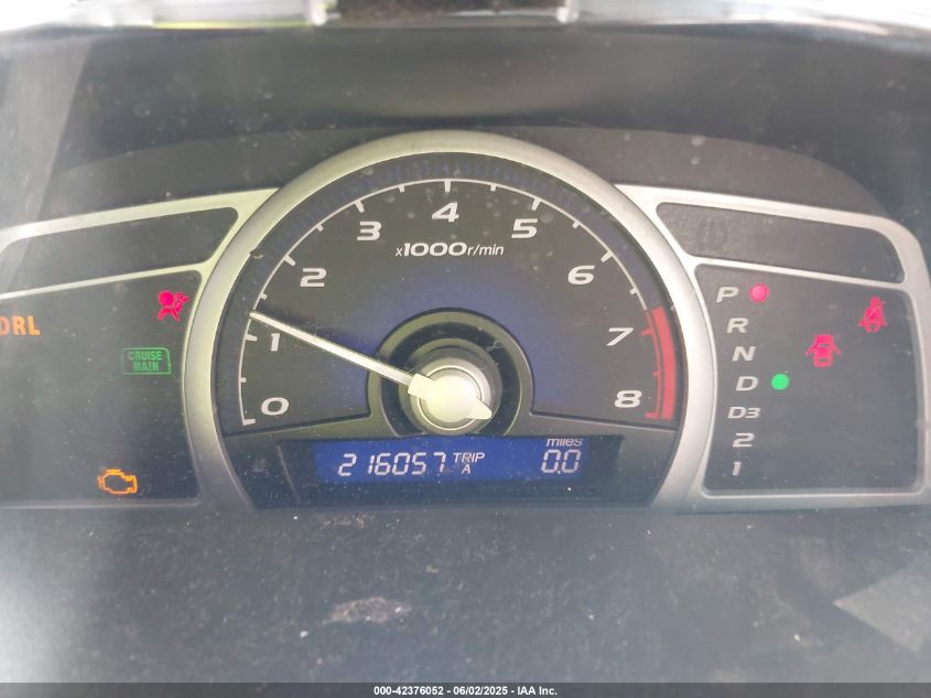 2008 Honda Civic Ex VIN: 02HGFG12808H51767 Lot: 42376052