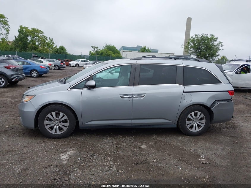 2016 HONDA ODYSSEY EX-L - 5FNRL5H65GB036542