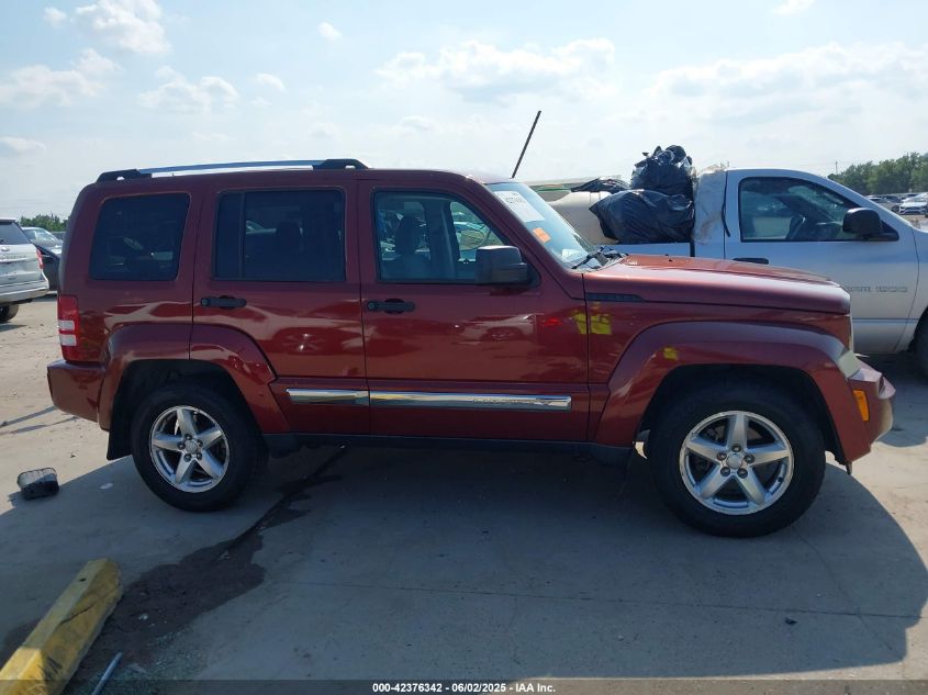 2008 Jeep Liberty Limited Edition VIN: 1J8GN58K88W123372 Lot: 42376342