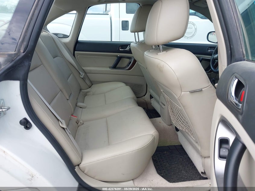 2008 SUBARU LEGACY VIN: 4S3BL626887221529