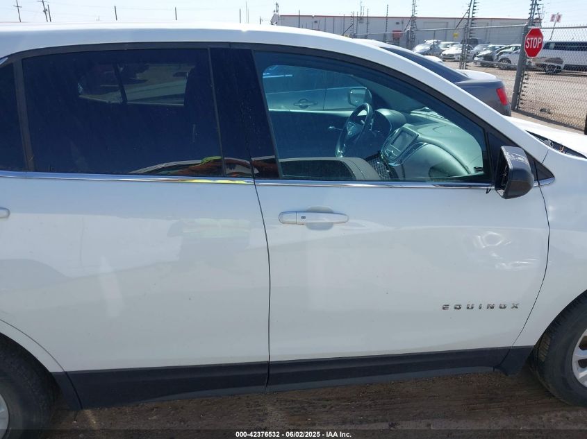 2020 Chevrolet Equinox Fwd Lt 1.5L Turbo VIN: 3GNAXKEV8LS584944 Lot: 42376532