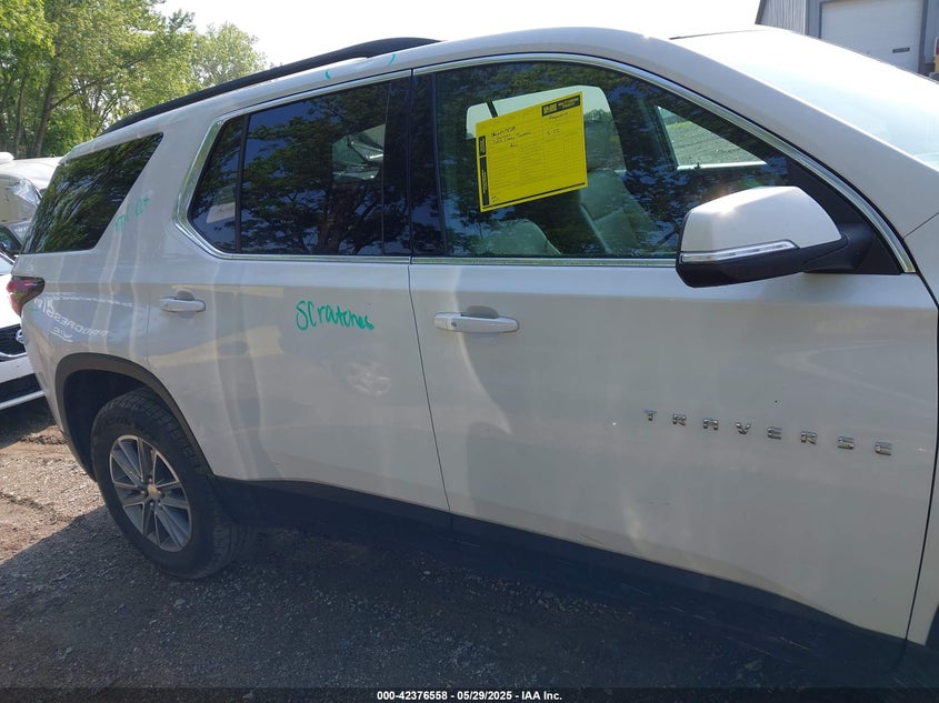 2022 CHEVROLET TRAVERSE FWD LT LEATHER - 1GNERHKW3NJ110710