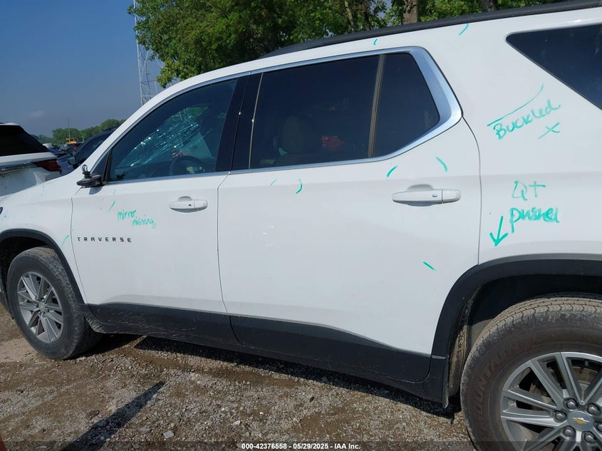 2022 CHEVROLET TRAVERSE FWD LT LEATHER - 1GNERHKW3NJ110710
