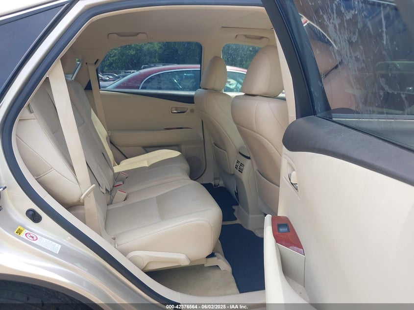 2012 LEXUS RX 450H VIN: JTJBC1BA4C2430180