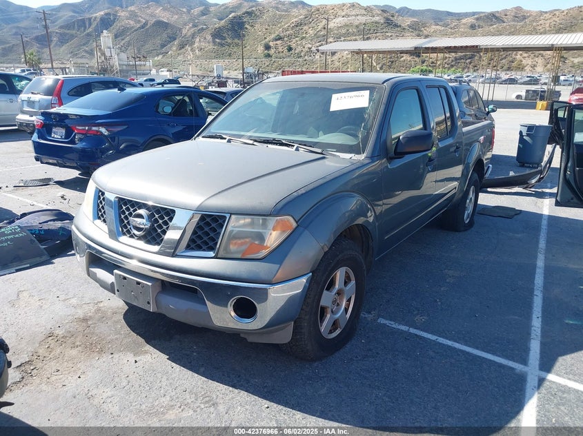 2006 NISSAN FRONTIER VIN: 1N6AD07U16C452948