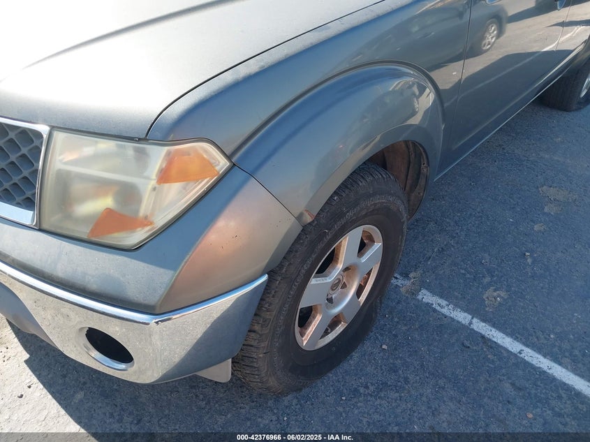 2006 NISSAN FRONTIER VIN: 1N6AD07U16C452948