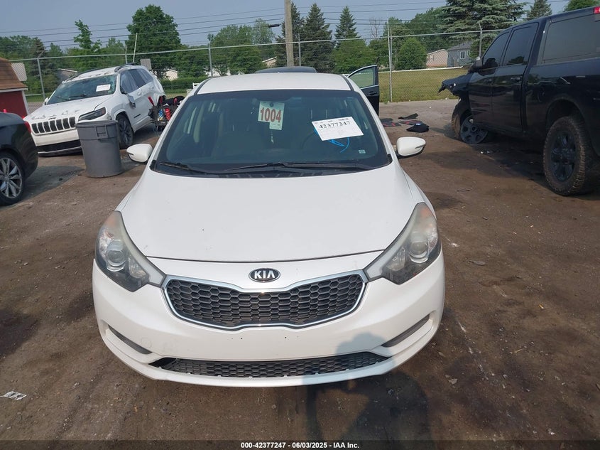 2015 KIA FORTE LX - KNAFX4A61F5399395