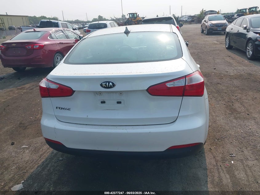 2015 KIA FORTE LX - KNAFX4A61F5399395