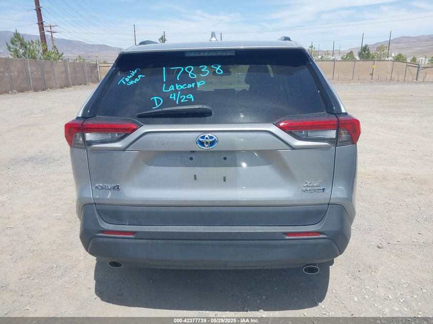 2021 Toyota Rav4 Hybrid Xle VIN: 4T3RWRFV7MU018719 Lot: 42377739