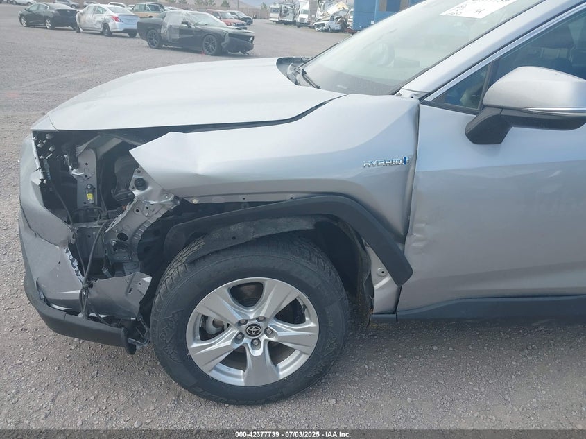 2021 Toyota Rav4 Hybrid Xle VIN: 4T3RWRFV7MU018719 Lot: 42377739