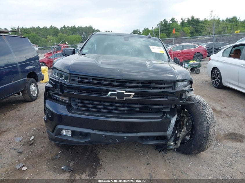 2021 CHEVROLET SILVERADO 1500 4WD DOUBLE CAB STANDARD BED RST - 1GCRYEED1MZ446832