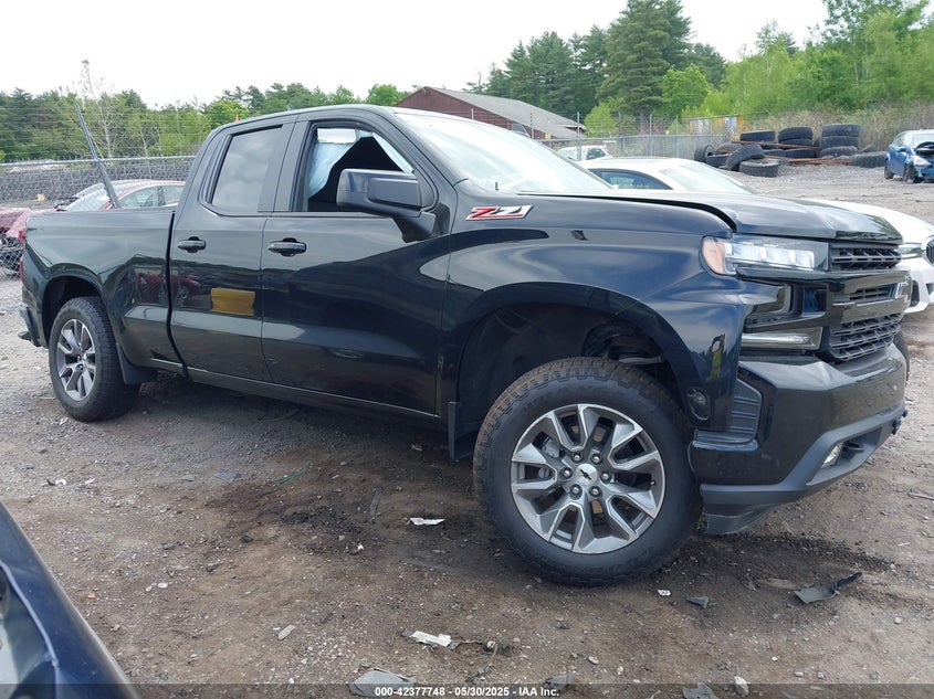2021 CHEVROLET SILVERADO 1500 4WD DOUBLE CAB STANDARD BED RST - 1GCRYEED1MZ446832