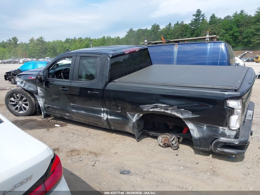 2021 CHEVROLET SILVERADO 1500 4WD DOUBLE CAB STANDARD BED RST - 1GCRYEED1MZ446832