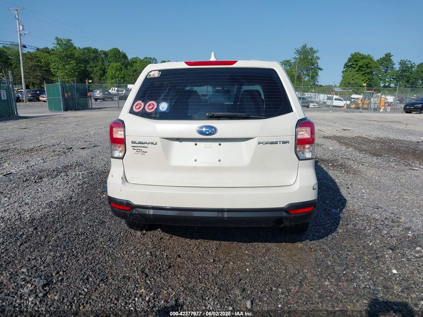 2018 SUBARU FORESTER 2.5I - JF2SJAAC1JH513282