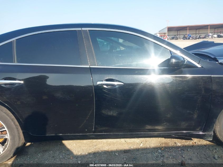 2009 Nissan Maxima 3.5 S VIN: 1N4AA51E69C818326 Lot: 42378065