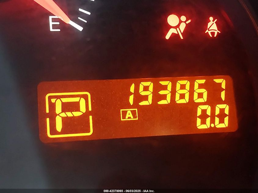 2009 Nissan Maxima 3.5 S VIN: 1N4AA51E69C818326 Lot: 42378065