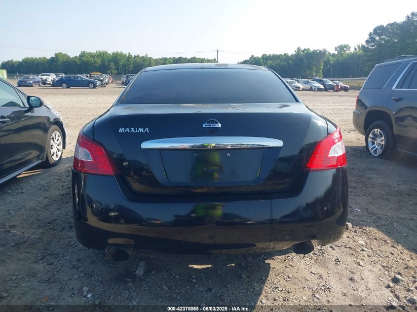 2009 Nissan Maxima 3.5 S VIN: 1N4AA51E69C818326 Lot: 42378065