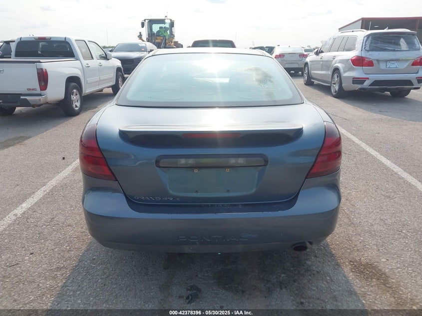 2006 Pontiac Grand Prix VIN: 2G2WP552561107656 Lot: 42378396