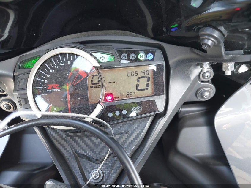 2025 SUZUKI GSX-R600 599 CC(VIN: JS1GN7FA8S7100487
