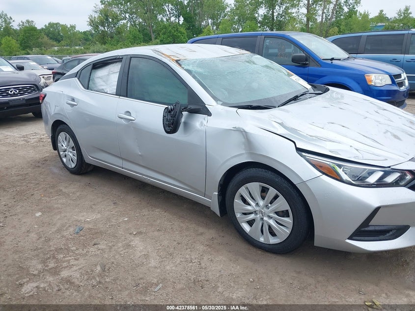VIN 3N1AB8BV9MY329655 2021 NISSAN SENTRA S XTRONIC CVT
