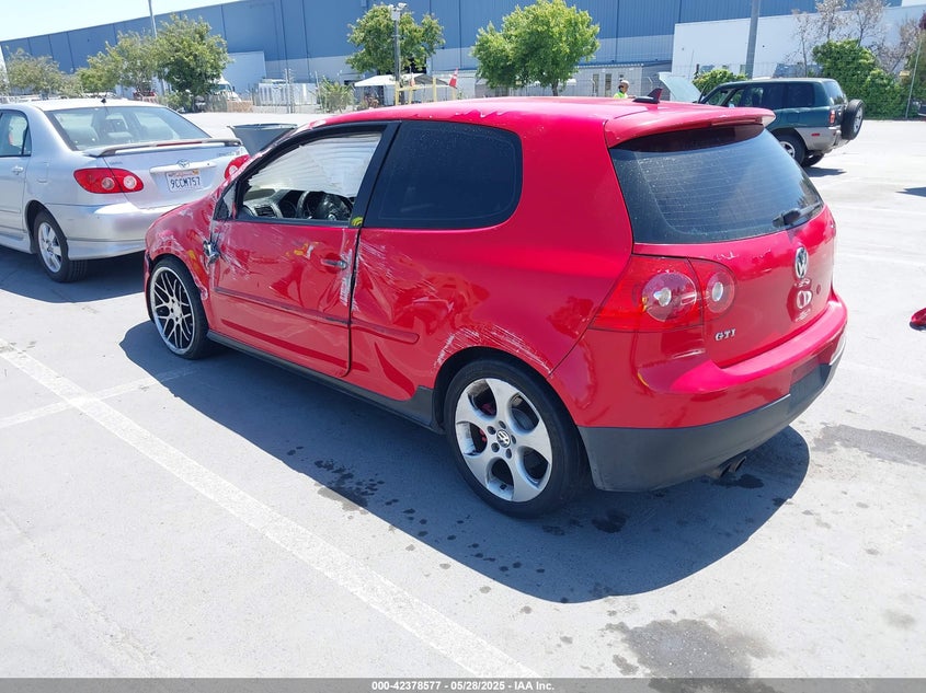 2008 VOLKSWAGEN GTI VIN: WVWFV71K18W263630