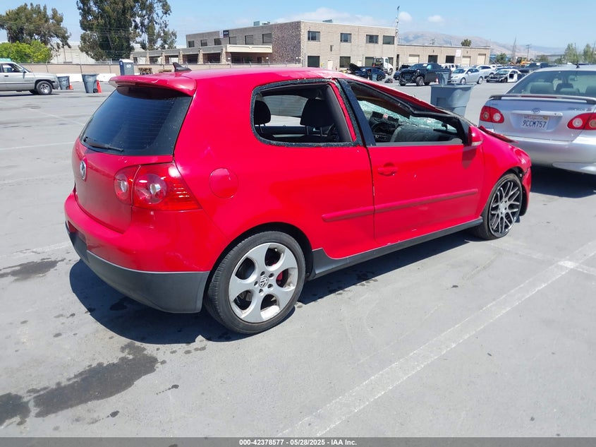 2008 VOLKSWAGEN GTI VIN: WVWFV71K18W263630