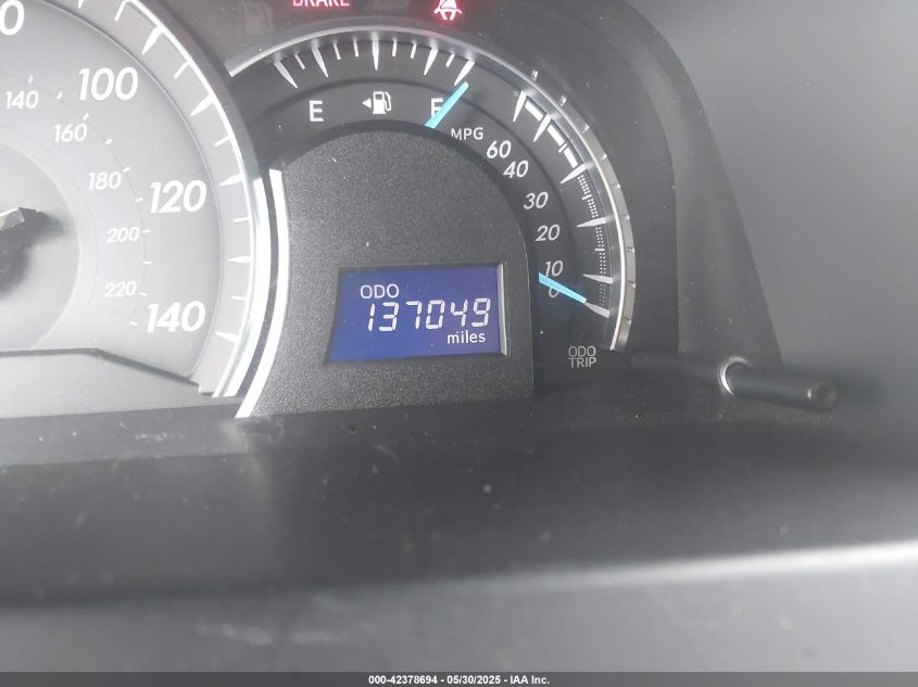 2012 Toyota Camry Xle V6 VIN: 4T1BK1FK1CU516216 Lot: 42378694