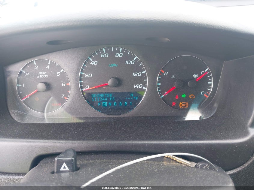 2011 CHEVROLET IMPALA VIN: 2G1WG5EK6B1305726