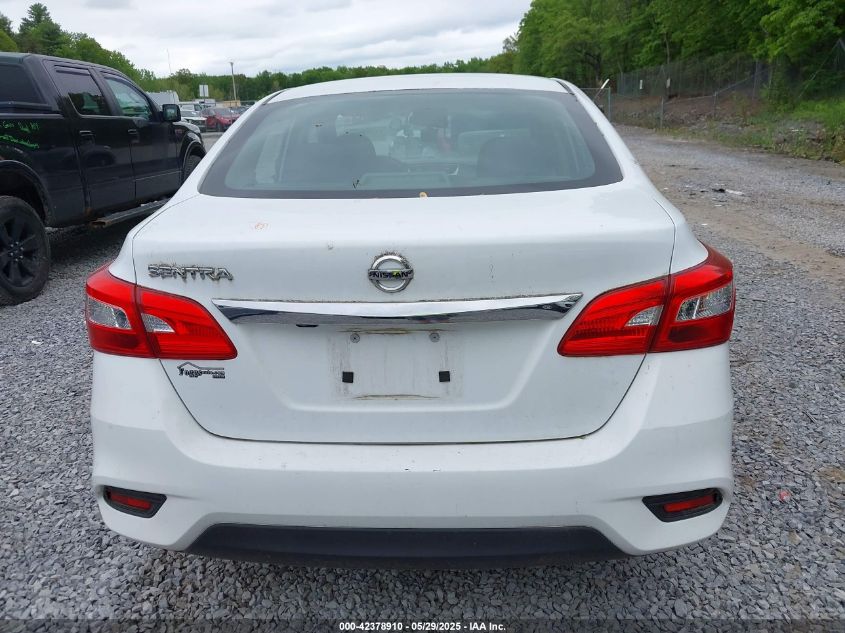 2018 Nissan Sentra S VIN: 3N1AB7AP3JY245355 Lot: 42378910