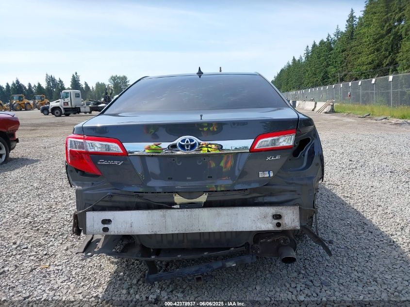 2012 Toyota Camry Hybrid Xle VIN: 4T1BD1FK0CU028384 Lot: 42378937