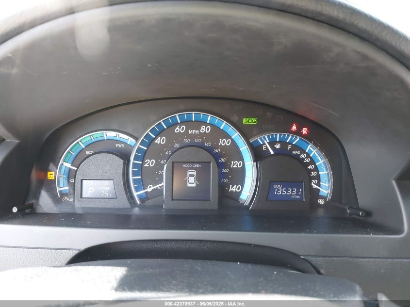 2012 Toyota Camry Hybrid Xle VIN: 4T1BD1FK0CU028384 Lot: 42378937