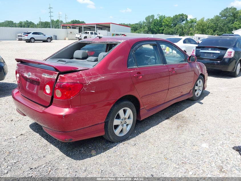 1NXBR32EX8Z017705 2008 TOYOTA COROLLA photo no. 4