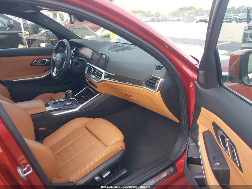 2021 BMW 3 SERIES 2.0L I-4 DI, DOHC, V(VIN: 3MW5R1J04M8B95643