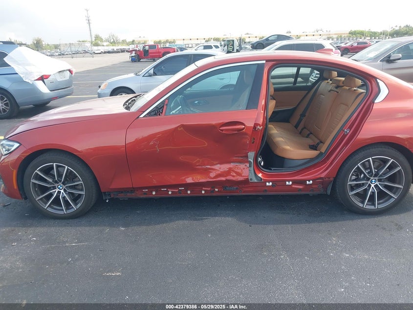 2021 BMW 3 SERIES 2.0L I-4 DI, DOHC, V(VIN: 3MW5R1J04M8B95643