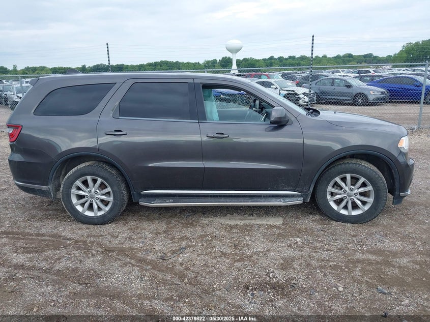 2015 DODGE DURANGO VIN: 1C4RDJAG6FC938587
