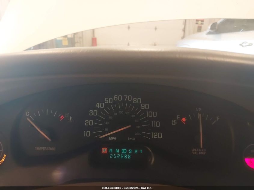 1997 Buick Century VIN: 2G4WY,52M1V142528 Lot: 42380046