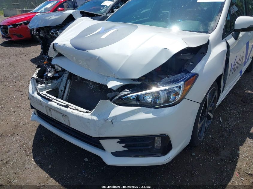 2023 Subaru Impreza Sport VIN: 4S3GTAL65P3712217 Lot: 42380220