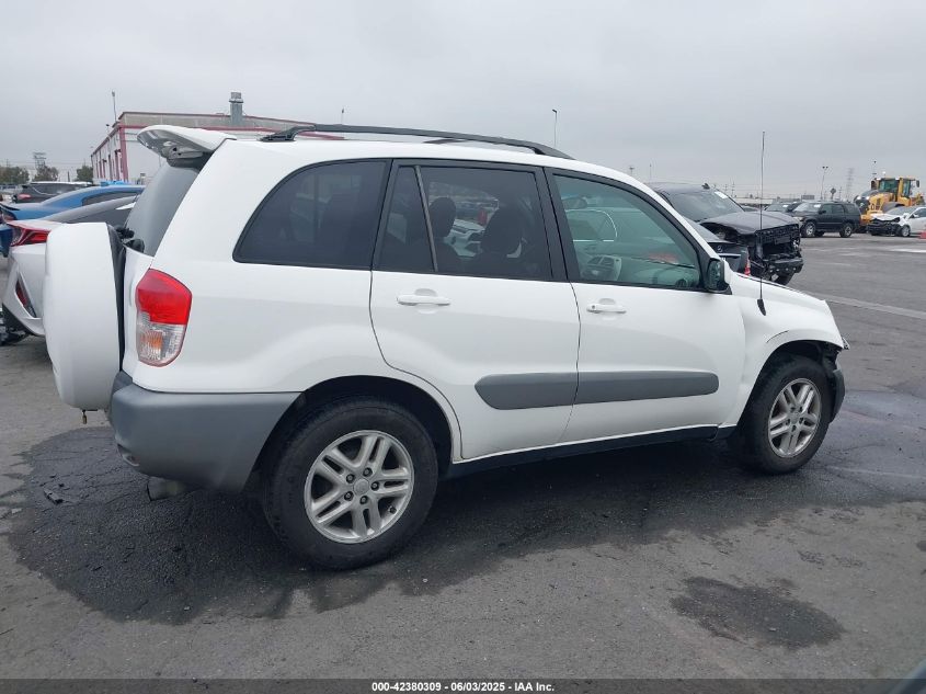 2001 Toyota Rav4 VIN: JTEGH20V310016138 Lot: 42380309