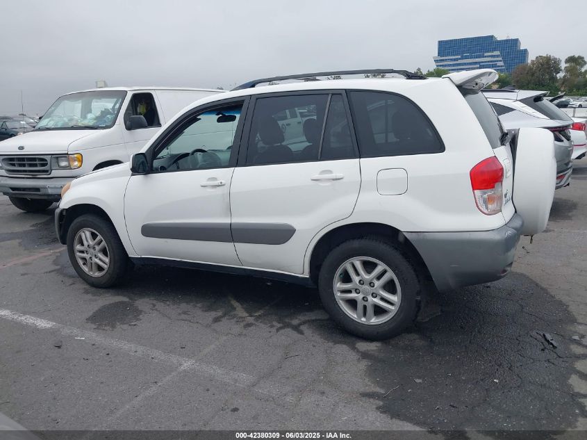2001 Toyota Rav4 VIN: JTEGH20V310016138 Lot: 42380309