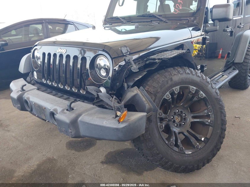 2016 JEEP WRANGLER UNLIMITED VIN: 1C4BJWDG7GL155900
