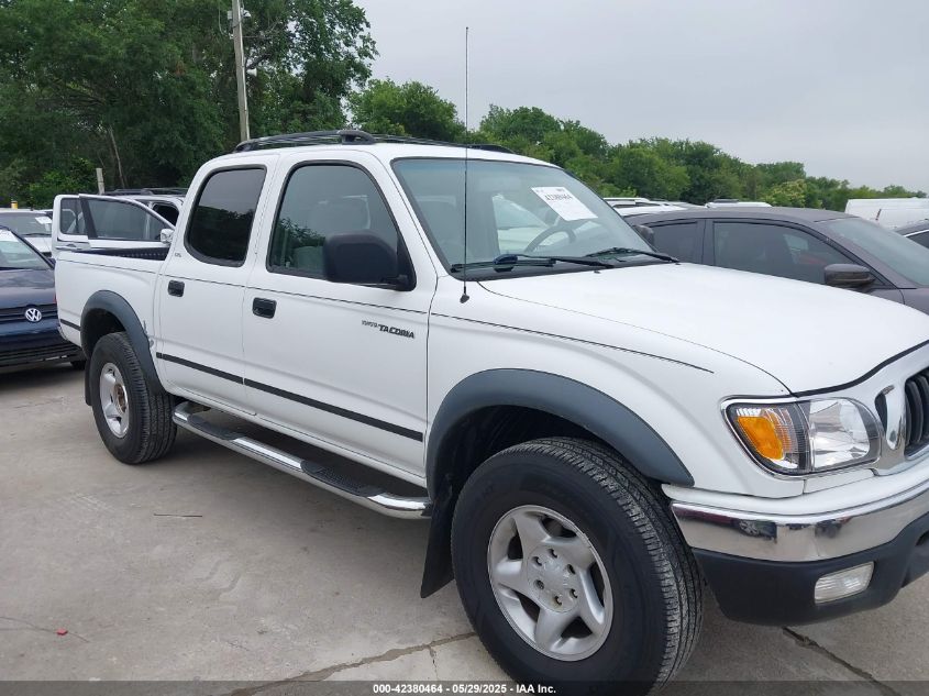 2003 Toyota Tacoma Double Cab Prerunner VIN: 5TEGN92N83Z207737 Lot: 42380464