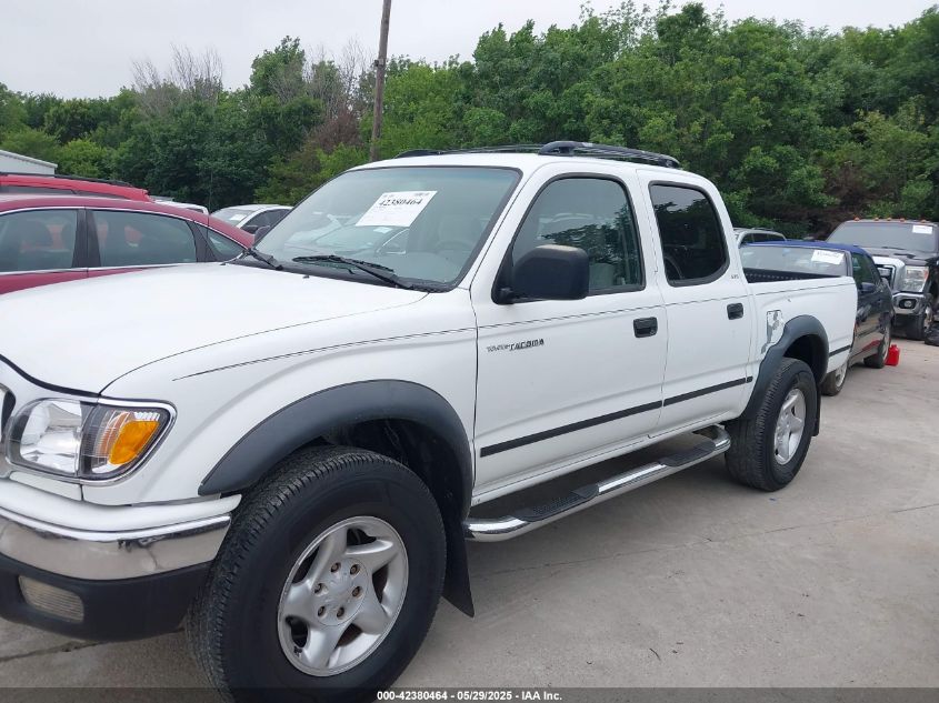 2003 Toyota Tacoma Double Cab Prerunner VIN: 5TEGN92N83Z207737 Lot: 42380464